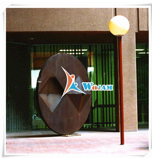 Large abstract metal new product corten steel garden decor sculpture