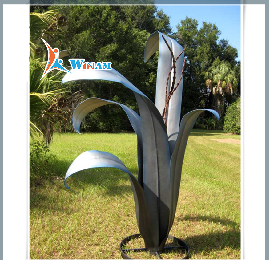 Stainless steel garden modern metal art sculptures