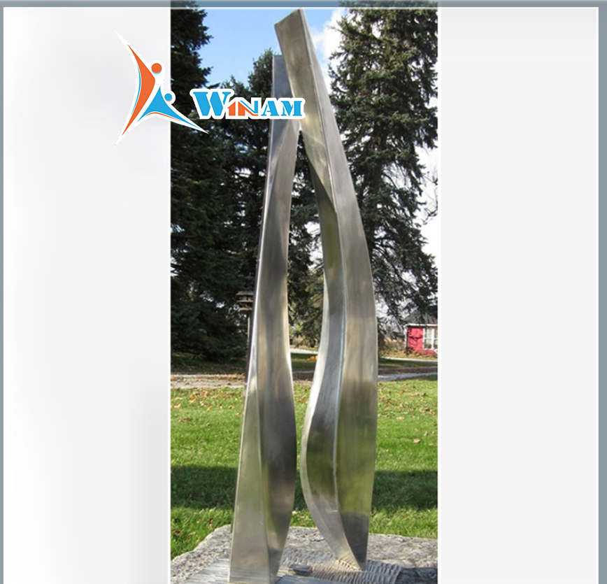 Stainless Steel Modern Metal Interior Decoration Sculpture