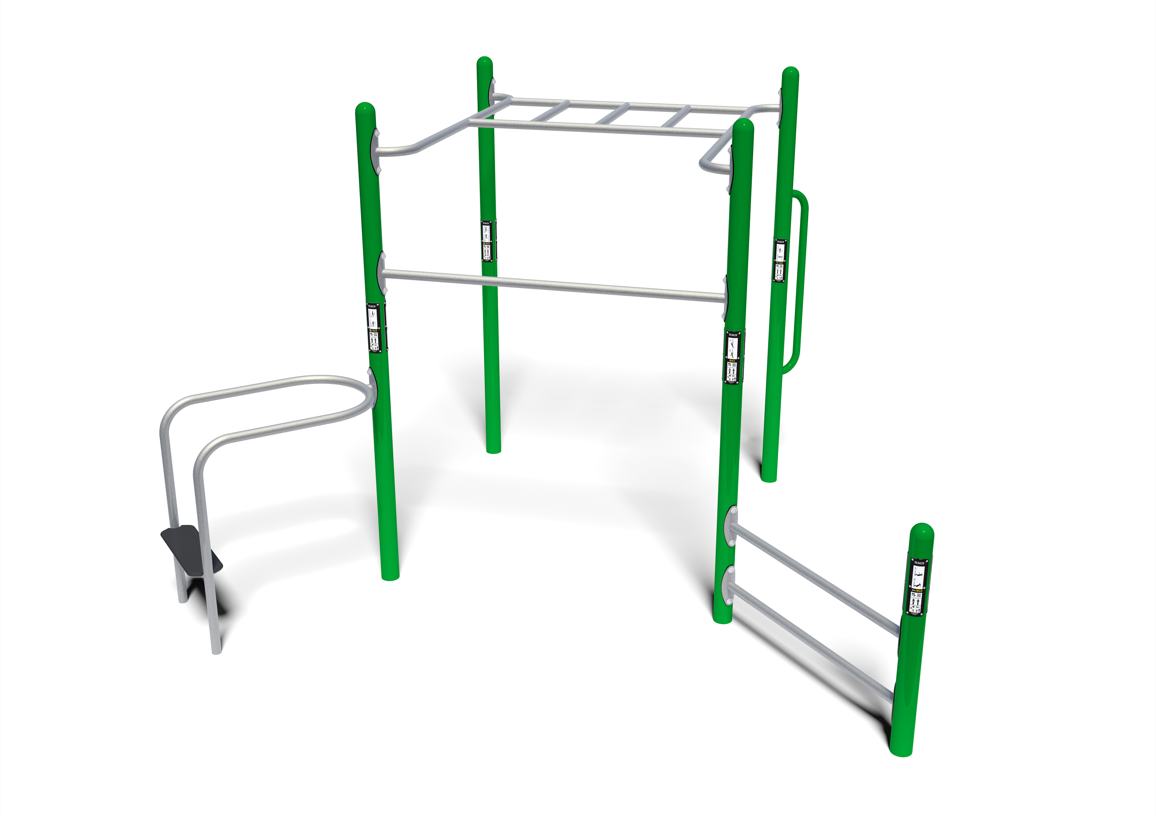 Multi purpose fitness frame