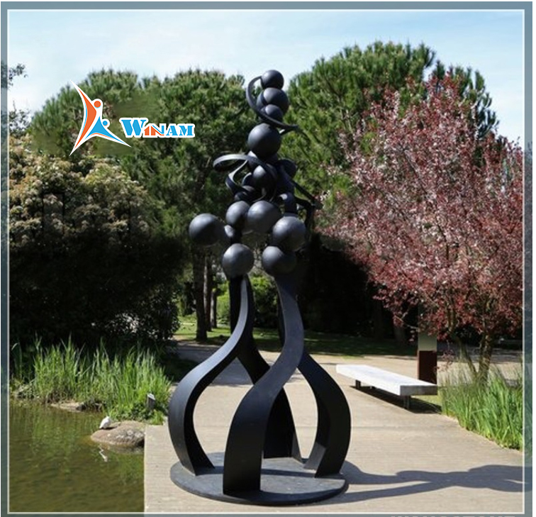 New Modern Urban Decor Garden Steel Art Sculpture