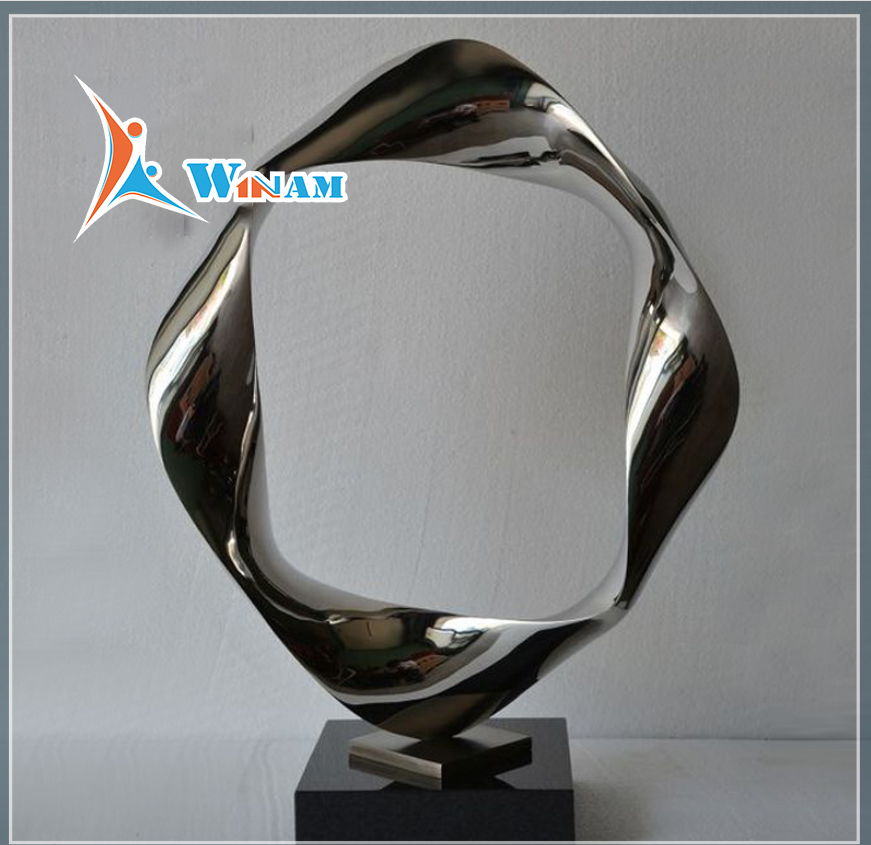 High quality abstract metal sculptures for home decorative