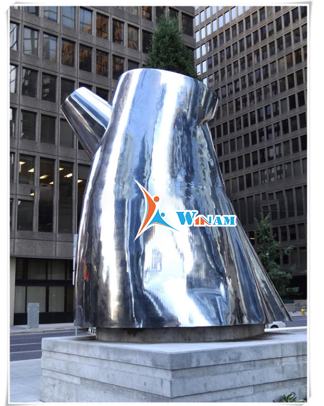 New Product Christmas Stainless Steel Abstract Tree Sculpture