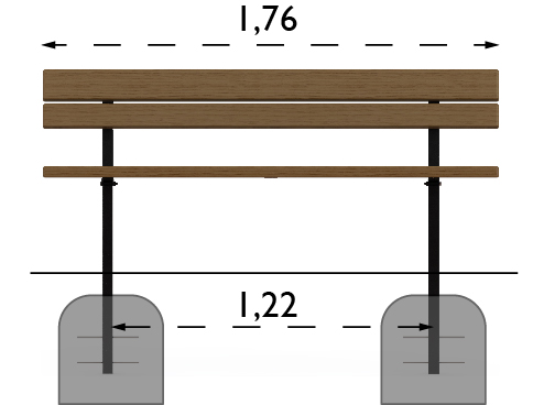 Park Bench Ekeby