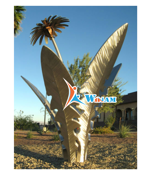 Singapore W Hotel logo sculpture stainless steel urban sculpture 304(pure handmade) fountain stainless steel sculpture