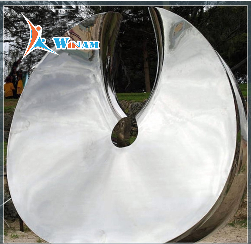 High Mirror Polishing Stainless Steel Mirror Sculpture