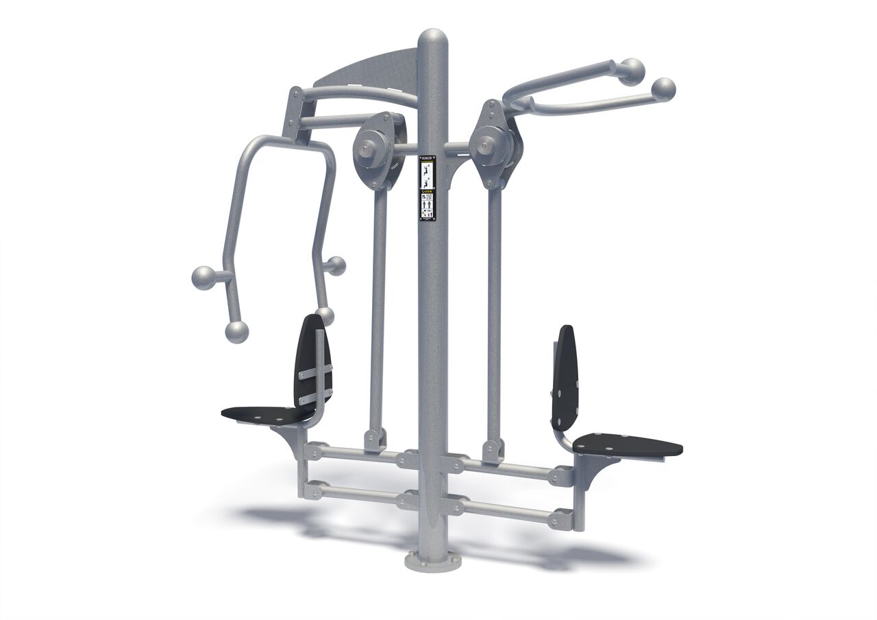 Lat Pull & Chest Press Combo