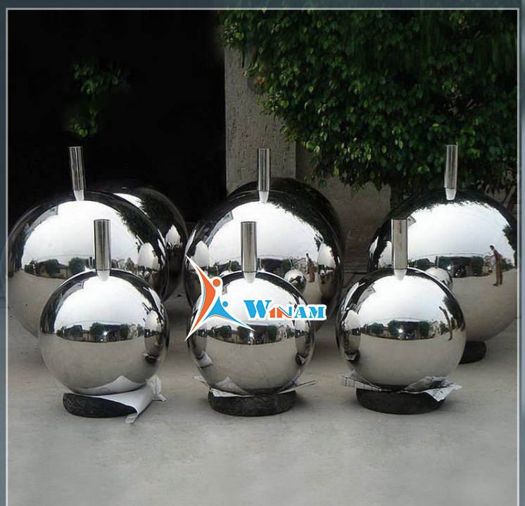 Contemporary Decorative Stainless Steel Ball For Garden