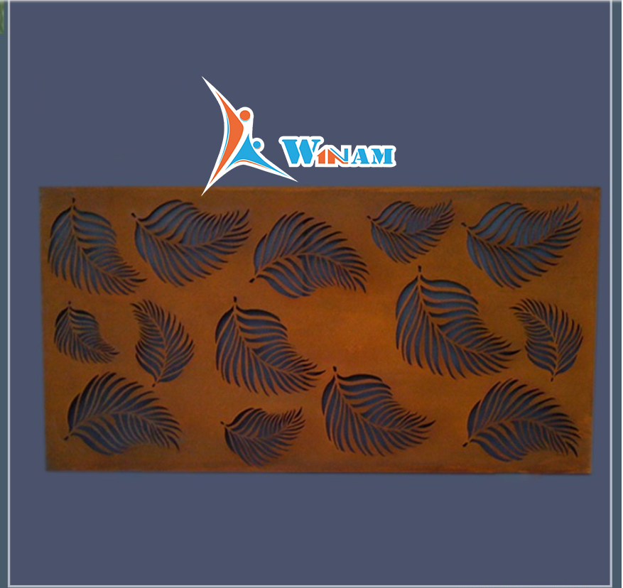 Contemporary metal products custom decorative garden fencing