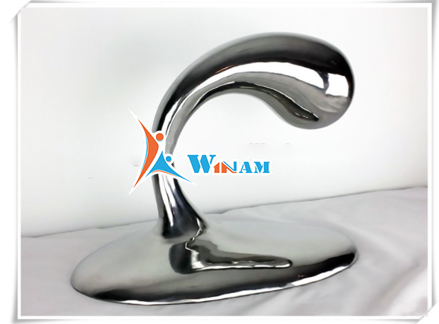 Cast Iron Sculpture Home Decor Stainless Drip Steel Abstract Art Sculpture