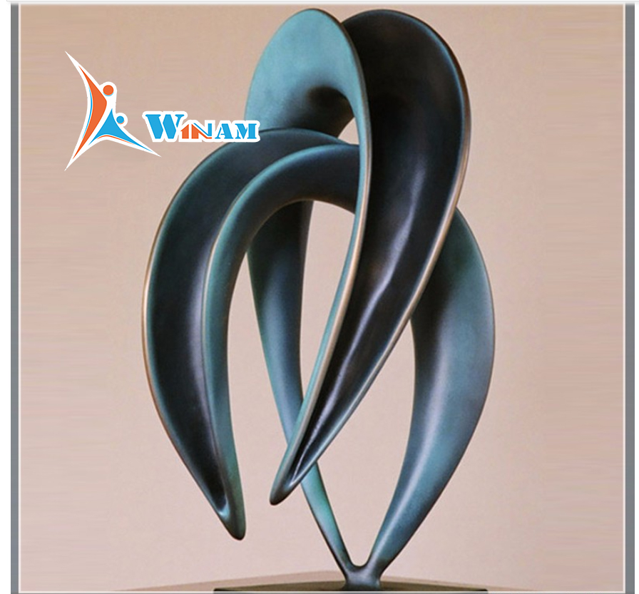 Modern home art decoration life size bronze sculpture