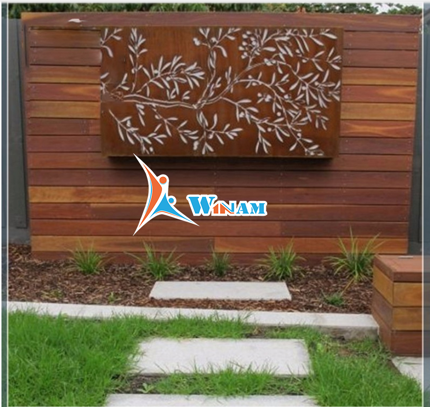 Factory custom design metal wall sculpture